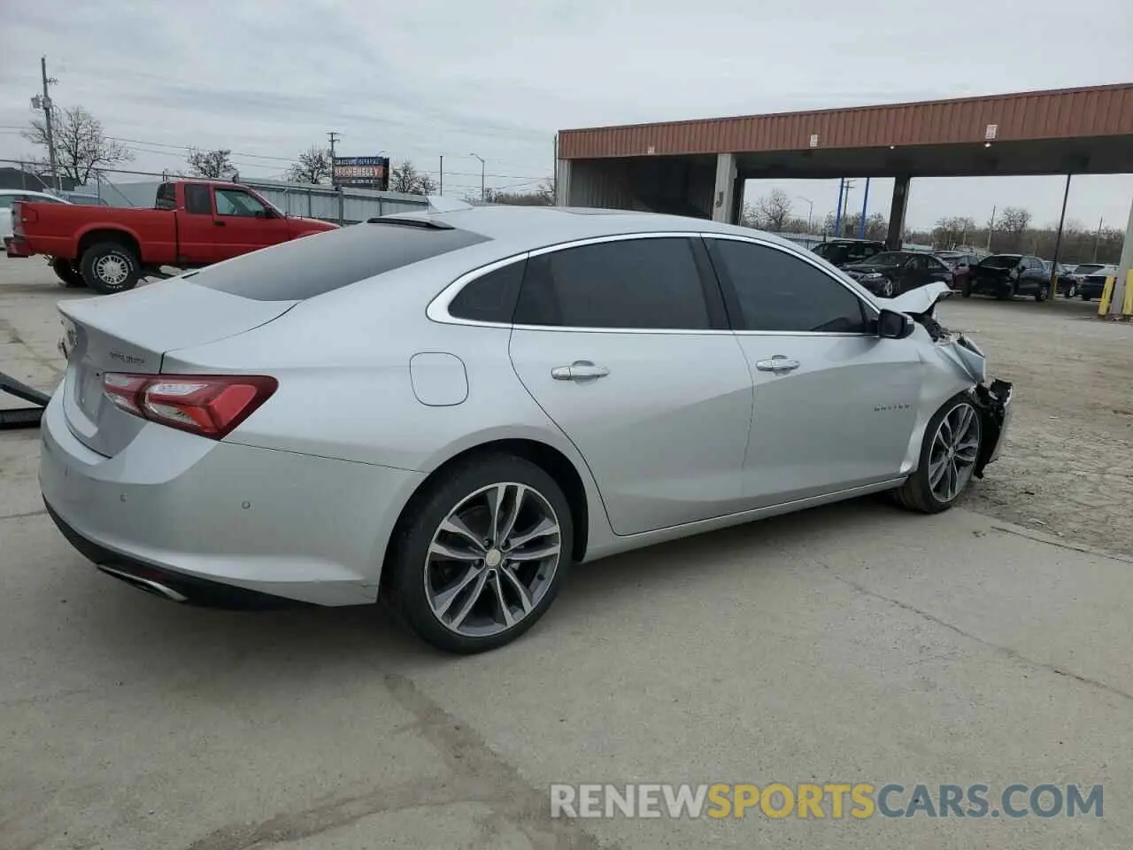 3 fotografías del automóvil dañado 1G1ZE5SX0LF012773 CHEVROLET MALIBU 2020