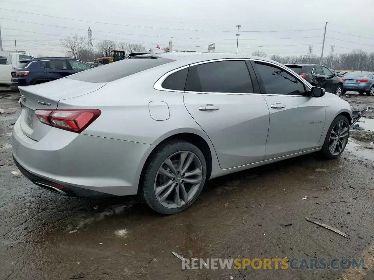 3 fotografías del automóvil dañado 1G1ZE5SX2LF051042 CHEVROLET MALIBU 2020
