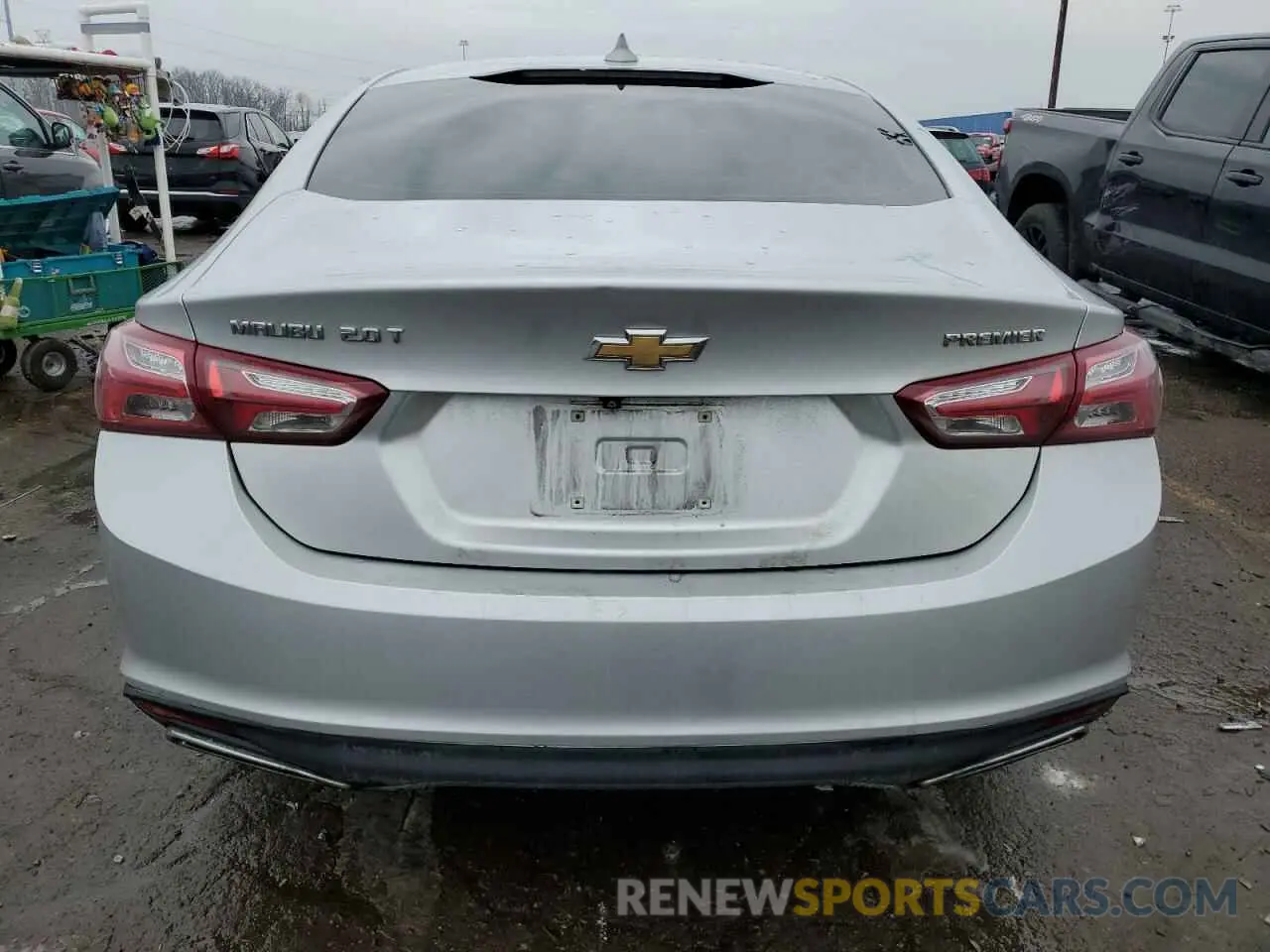6 fotografías del automóvil dañado 1G1ZE5SX2LF051042 CHEVROLET MALIBU 2020