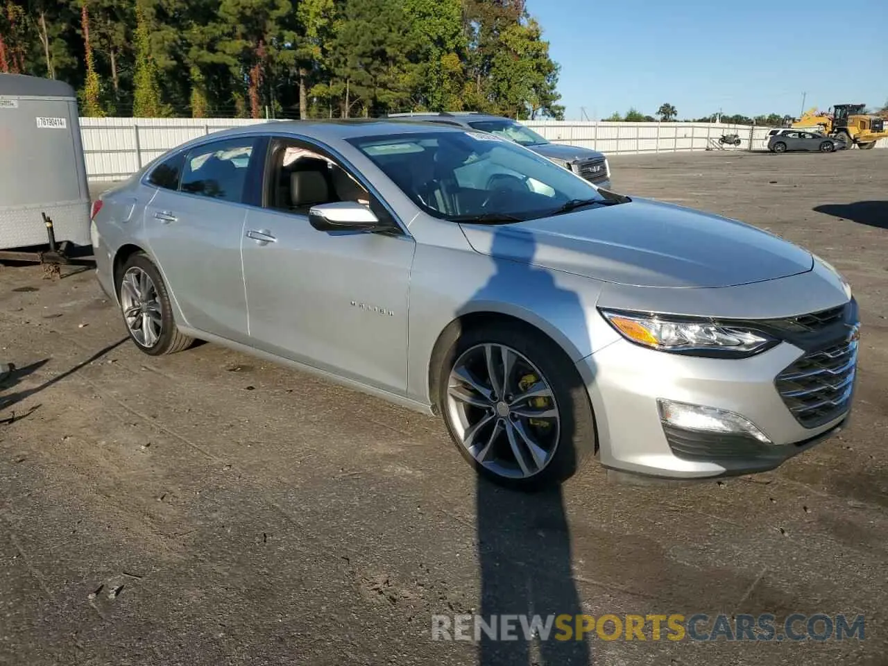 4 fotografías del automóvil dañado 1G1ZE5SX3LF050739 CHEVROLET MALIBU 2020