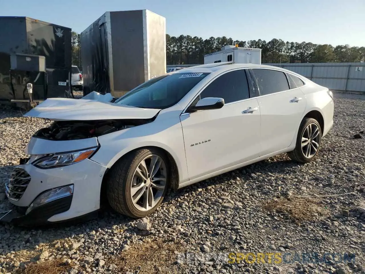 1 fotografías del automóvil dañado 1G1ZE5SX3LF114066 CHEVROLET MALIBU 2020