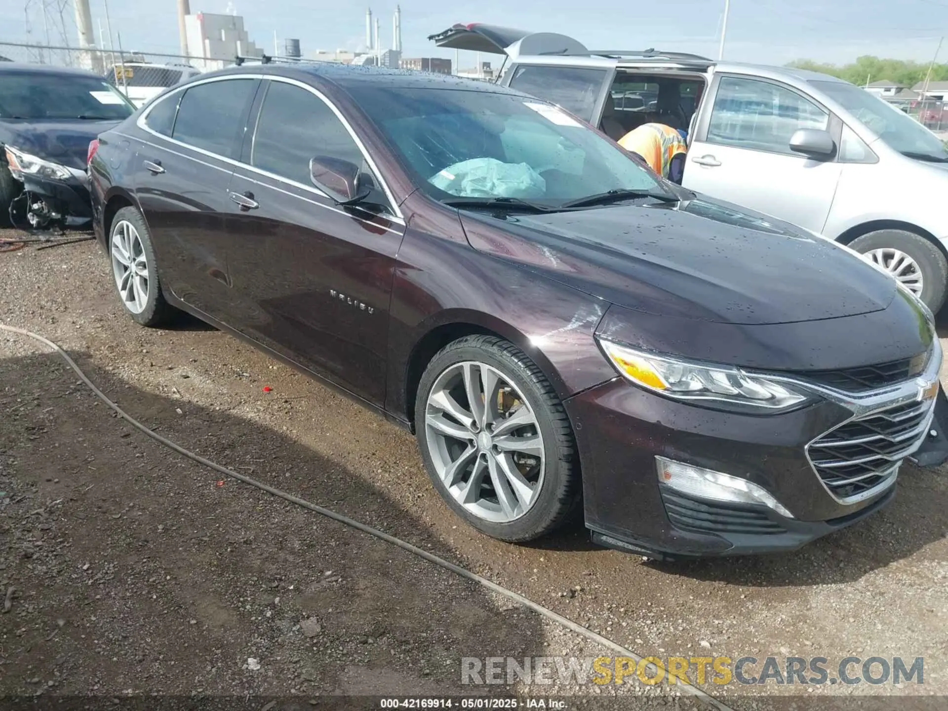 1 fotografías del automóvil dañado 1G1ZE5SX3LF142997 CHEVROLET MALIBU 2020