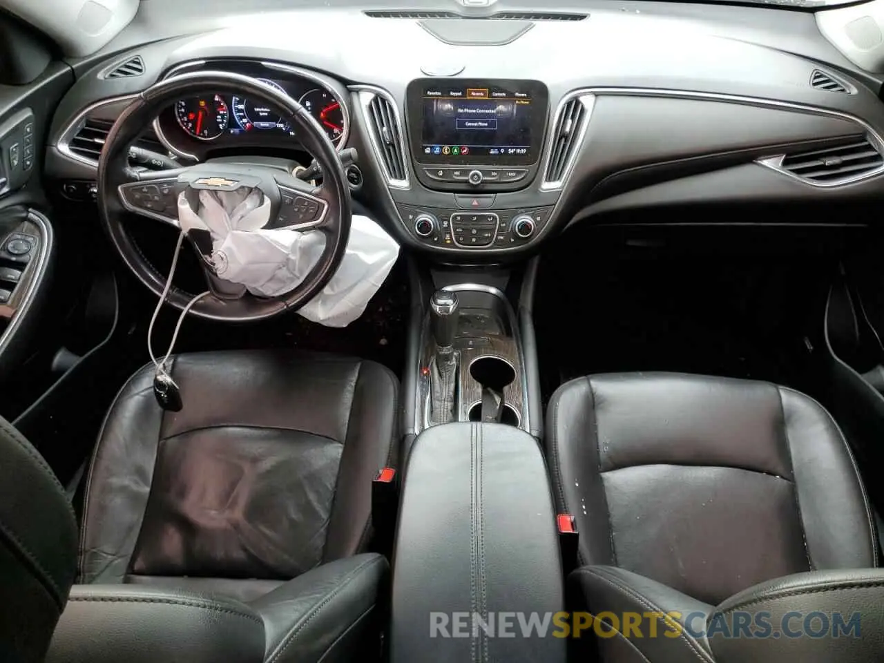 8 fotografías del automóvil dañado 1G1ZE5SX5LF009125 CHEVROLET MALIBU 2020