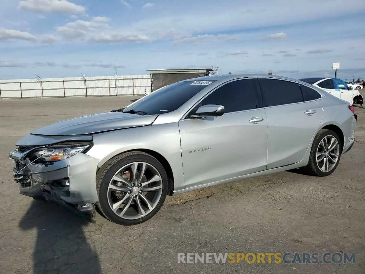 1 fotografías del automóvil dañado 1G1ZE5SX7LF033698 CHEVROLET MALIBU 2020