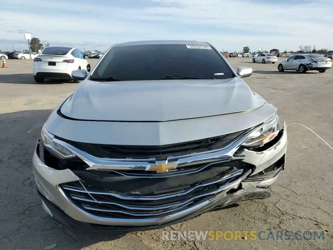 5 fotografías del automóvil dañado 1G1ZE5SX7LF033698 CHEVROLET MALIBU 2020