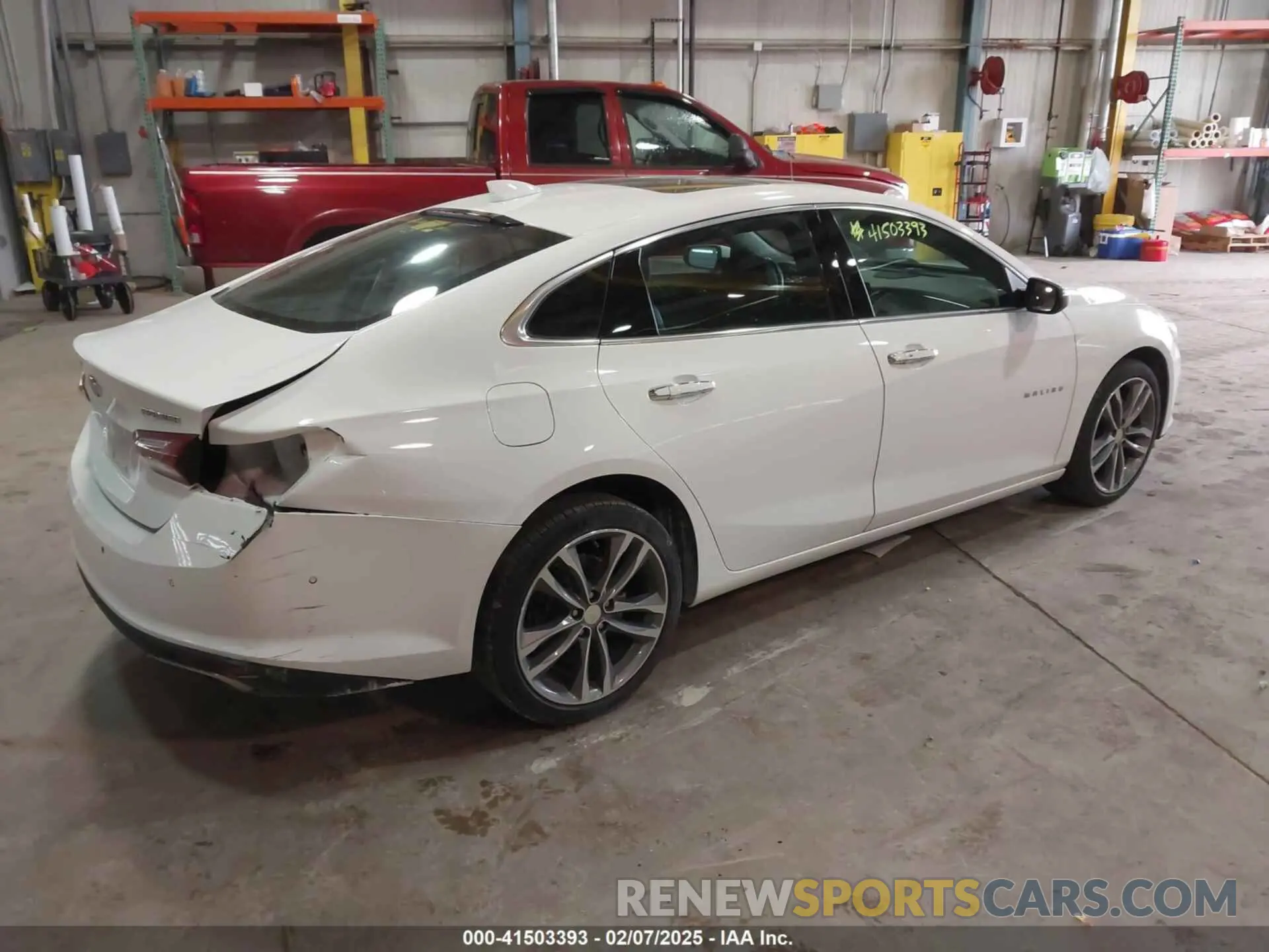 4 fotografías del automóvil dañado 1G1ZE5SX8LF143420 CHEVROLET MALIBU 2020