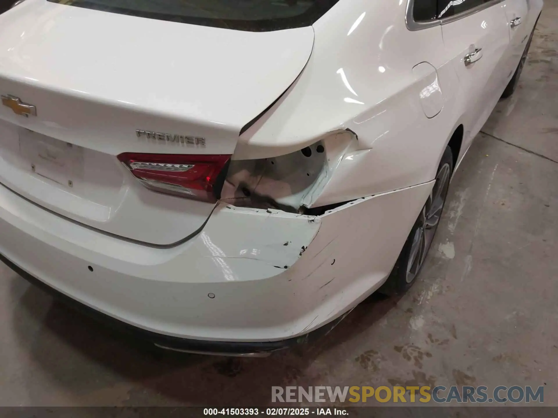 6 fotografías del automóvil dañado 1G1ZE5SX8LF143420 CHEVROLET MALIBU 2020
