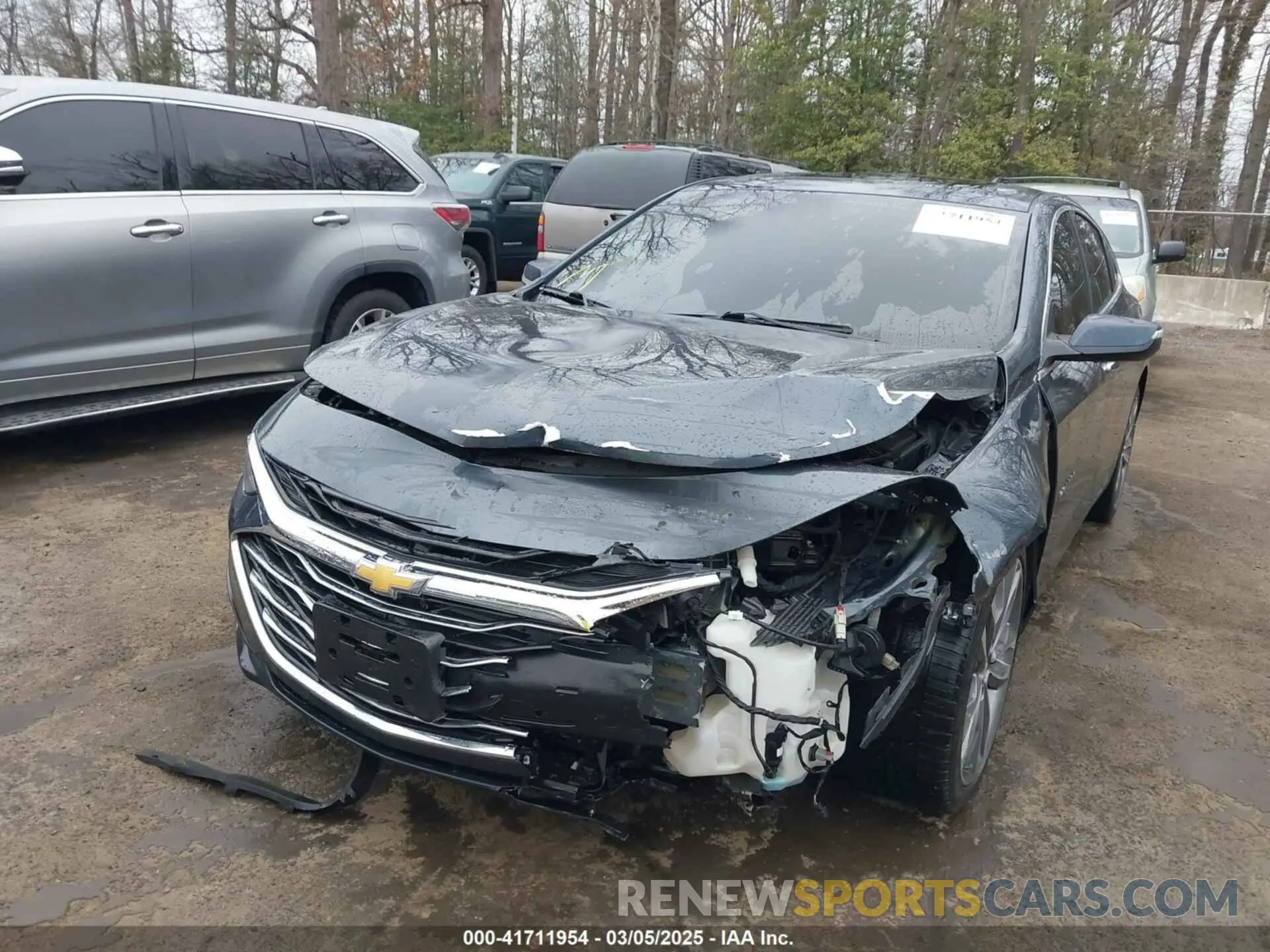 6 fotografías del automóvil dañado 1G1ZE5SX9LF092137 CHEVROLET MALIBU 2020