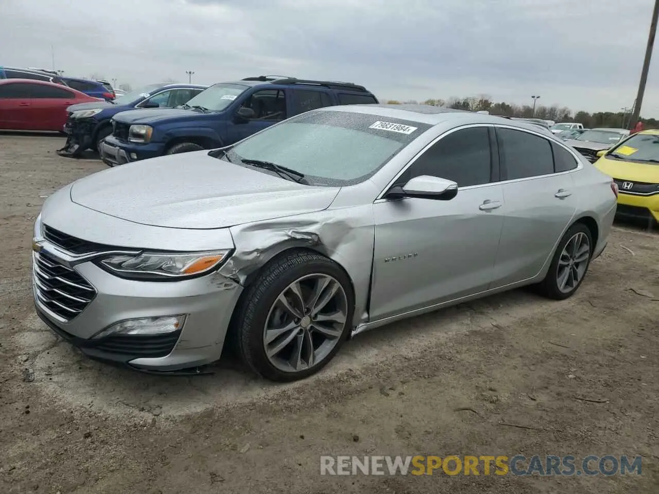 1 fotografías del automóvil dañado 1G1ZE5SXXLF033937 CHEVROLET MALIBU 2020