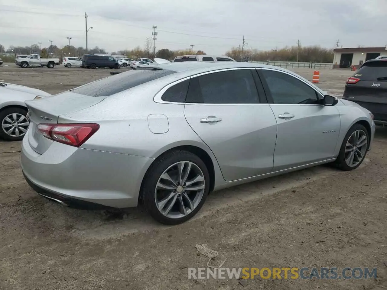 3 fotografías del automóvil dañado 1G1ZE5SXXLF033937 CHEVROLET MALIBU 2020