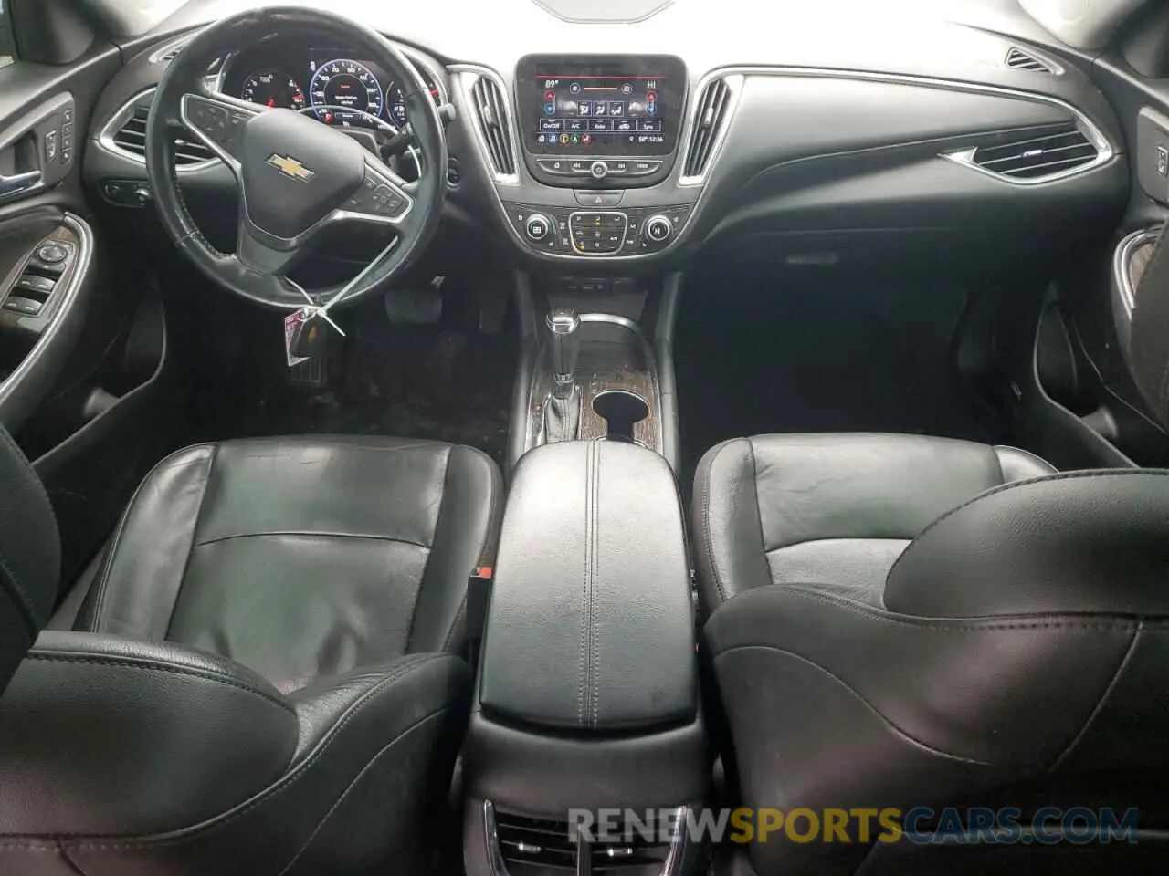 8 fotografías del automóvil dañado 1G1ZE5SXXLF033937 CHEVROLET MALIBU 2020