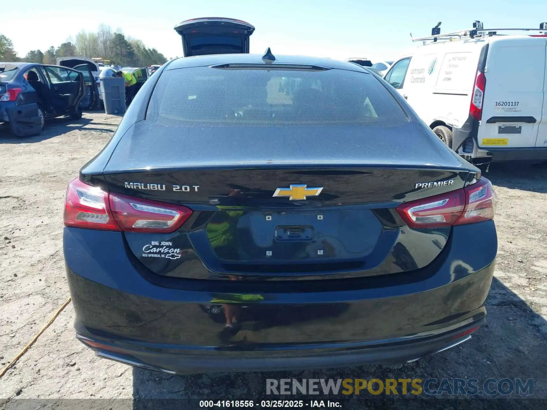 16 fotografías del automóvil dañado 1G1ZE5SXXLF065111 CHEVROLET MALIBU 2020