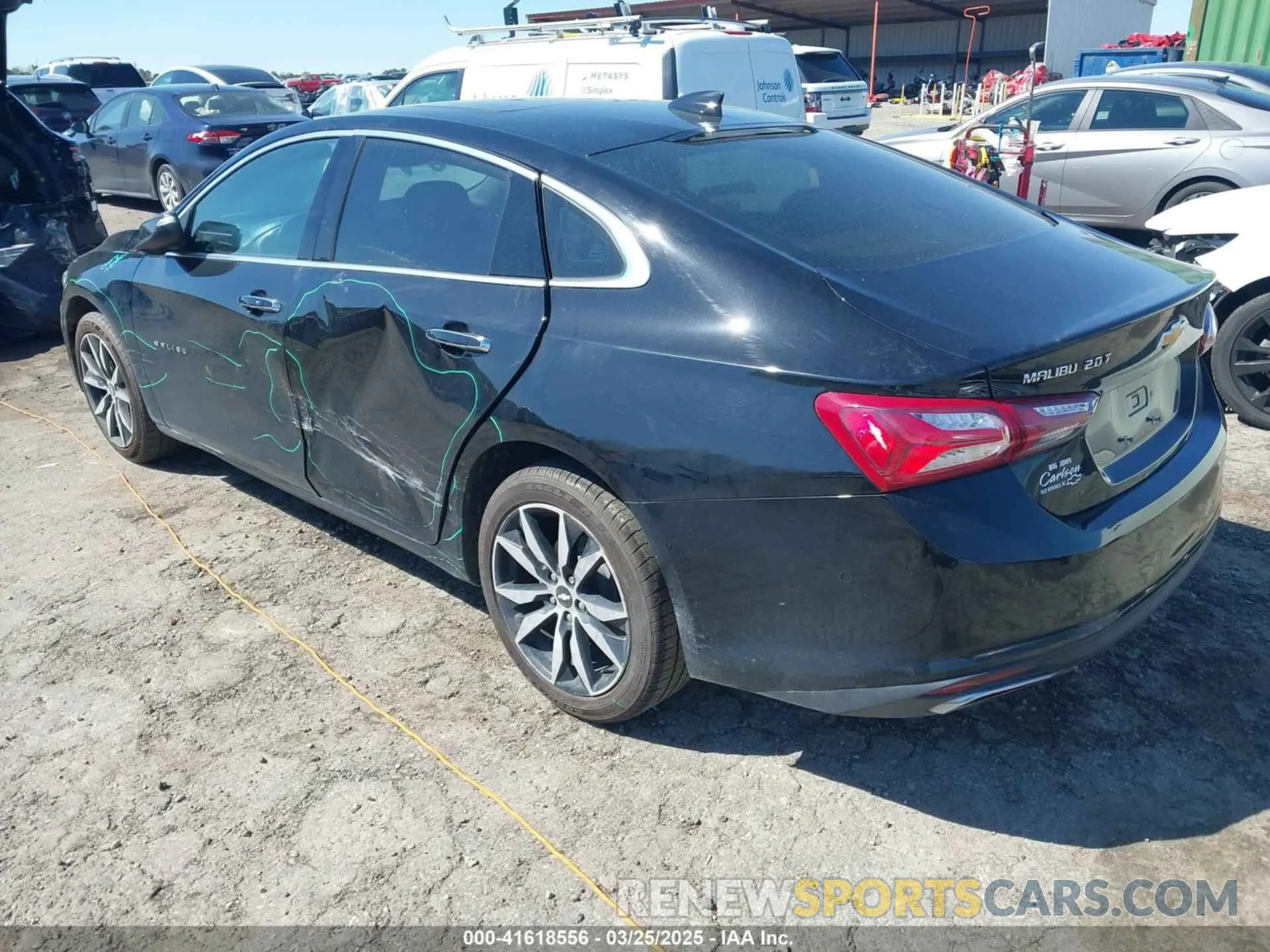 3 fotografías del automóvil dañado 1G1ZE5SXXLF065111 CHEVROLET MALIBU 2020