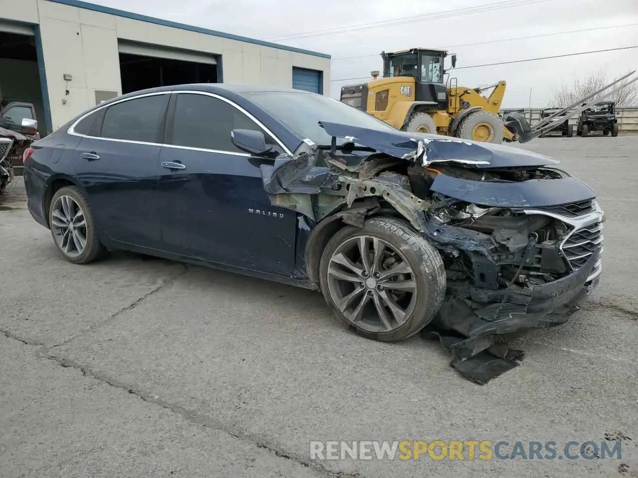 4 fotografías del automóvil dañado 1G1ZE5SXXLF149221 CHEVROLET MALIBU 2020
