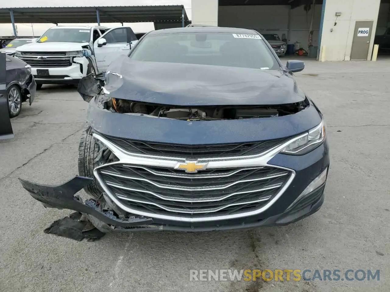 5 fotografías del automóvil dañado 1G1ZE5SXXLF149221 CHEVROLET MALIBU 2020