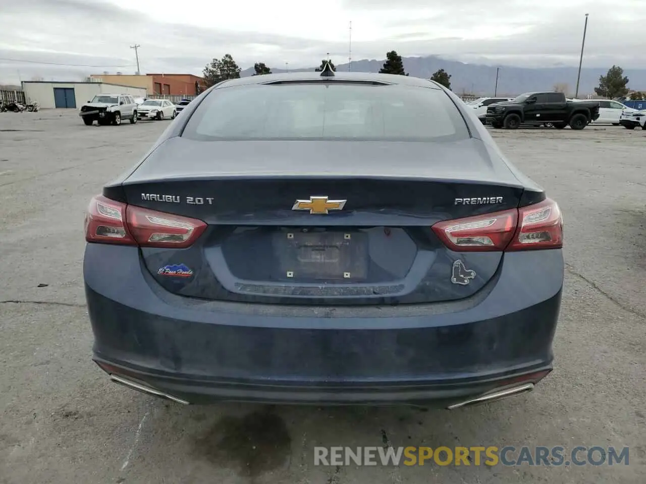 6 fotografías del automóvil dañado 1G1ZE5SXXLF149221 CHEVROLET MALIBU 2020