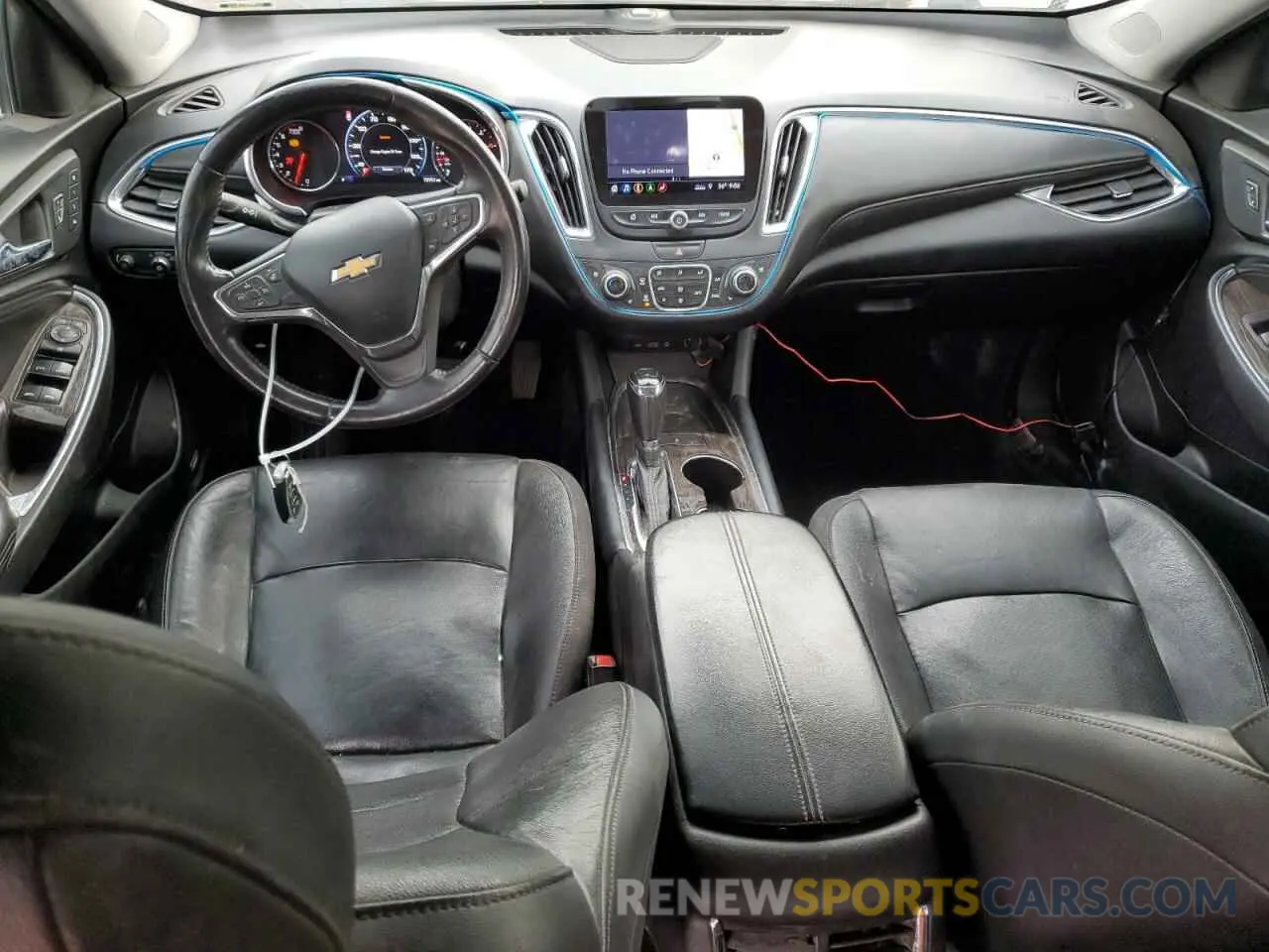 8 fotografías del automóvil dañado 1G1ZE5SXXLF149221 CHEVROLET MALIBU 2020