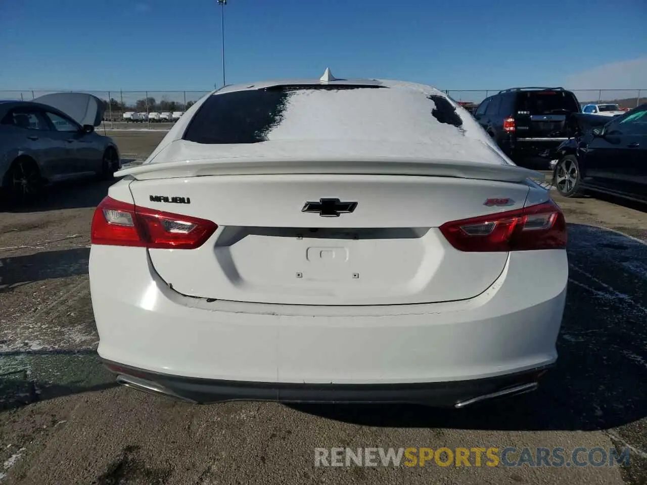 6 fotografías del automóvil dañado 1G1ZG5ST1LF139510 CHEVROLET MALIBU 2020