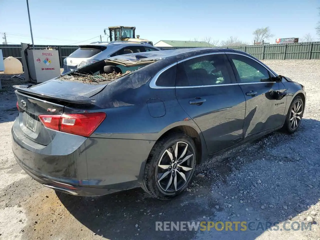 3 fotografías del automóvil dañado 1G1ZG5ST2LF026486 CHEVROLET MALIBU 2020