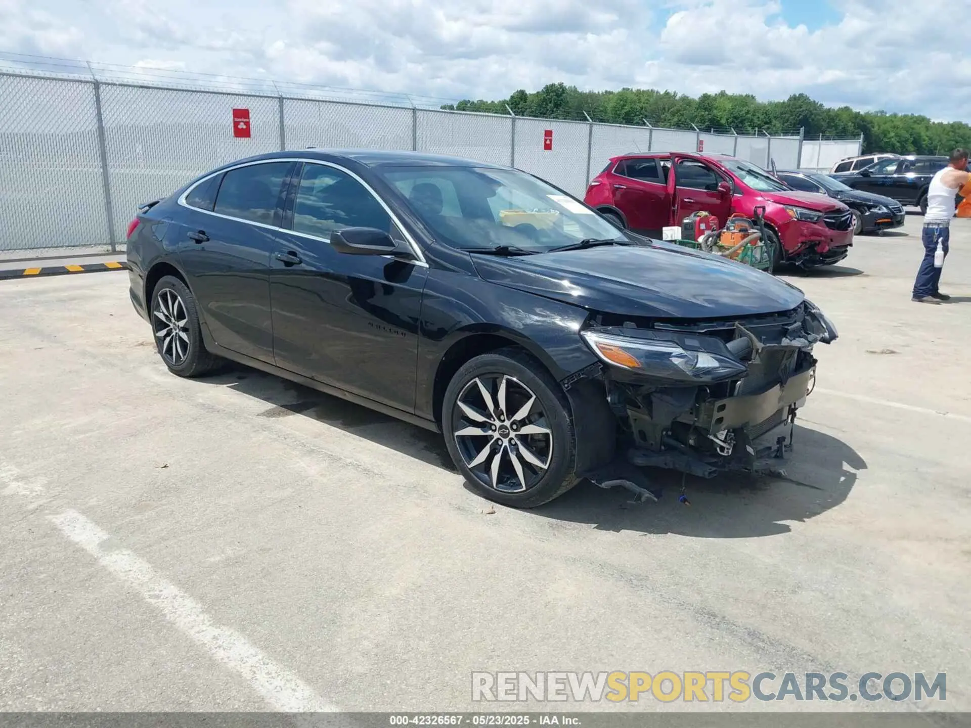 1 fotografías del automóvil dañado 1G1ZG5ST2LF047144 CHEVROLET MALIBU 2020
