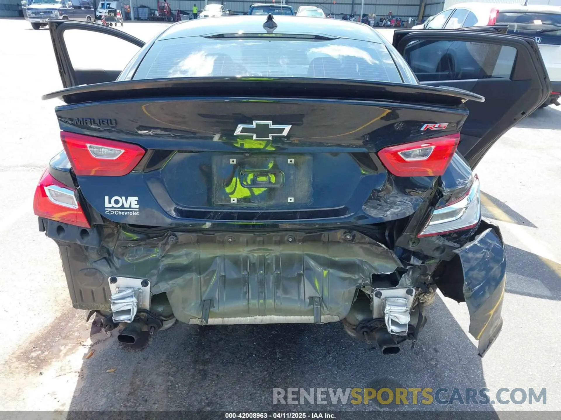 6 fotografías del automóvil dañado 1G1ZG5ST2LF060556 CHEVROLET MALIBU 2020
