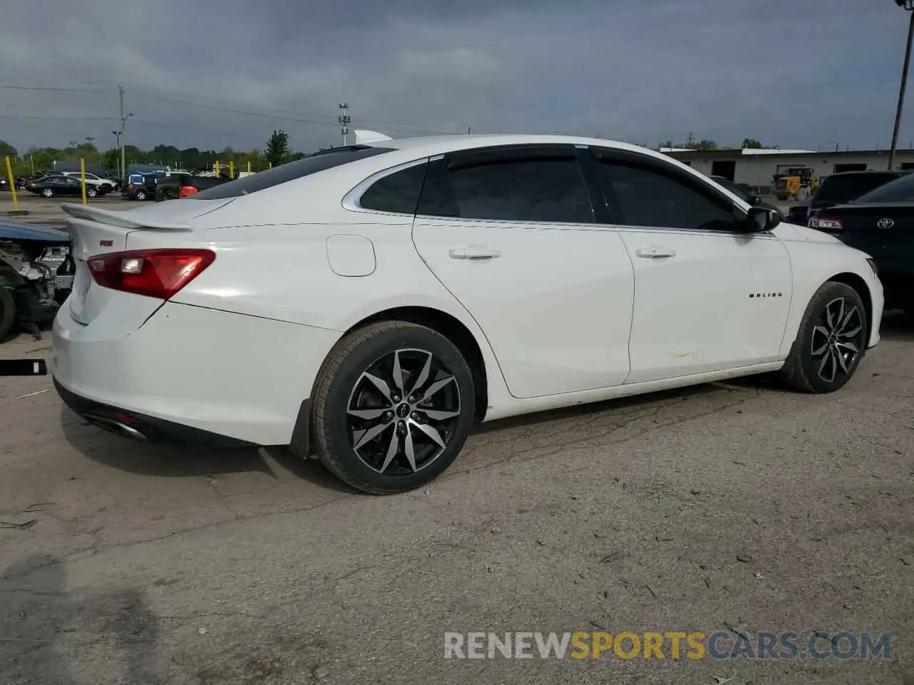 3 fotografías del automóvil dañado 1G1ZG5ST2LF130637 CHEVROLET MALIBU 2020