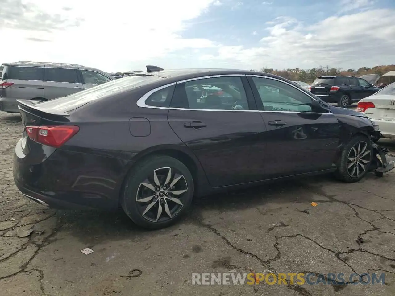3 fotografías del automóvil dañado 1G1ZG5ST3LF024228 CHEVROLET MALIBU 2020