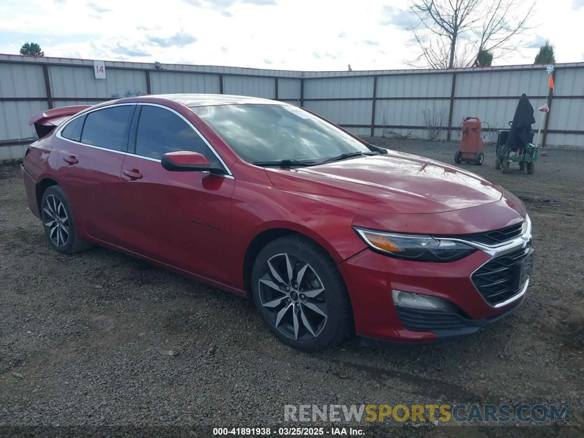 1 fotografías del automóvil dañado 1G1ZG5ST4LF045833 CHEVROLET MALIBU 2020
