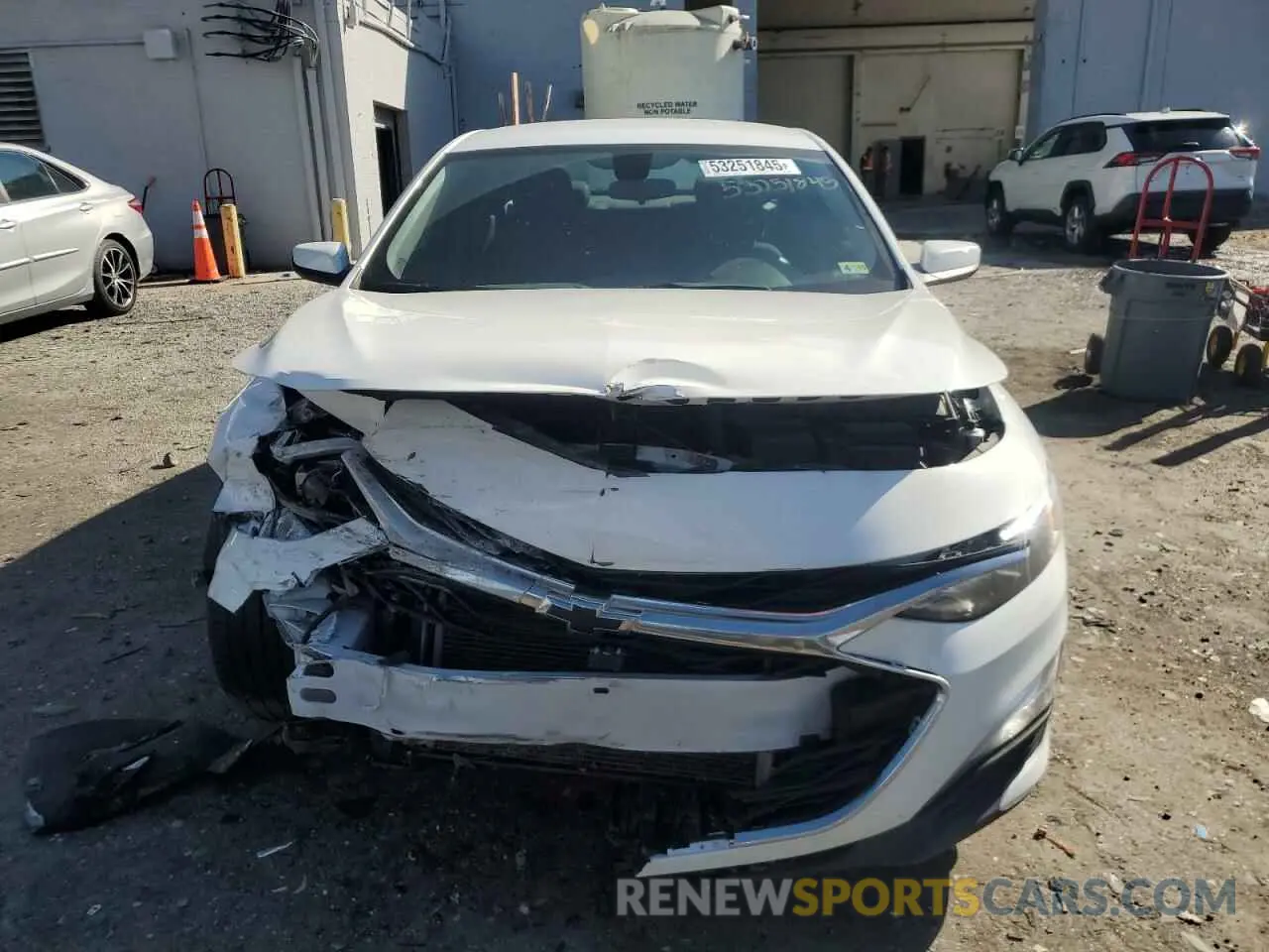 5 fotografías del automóvil dañado 1G1ZG5ST5LF119888 CHEVROLET MALIBU 2020