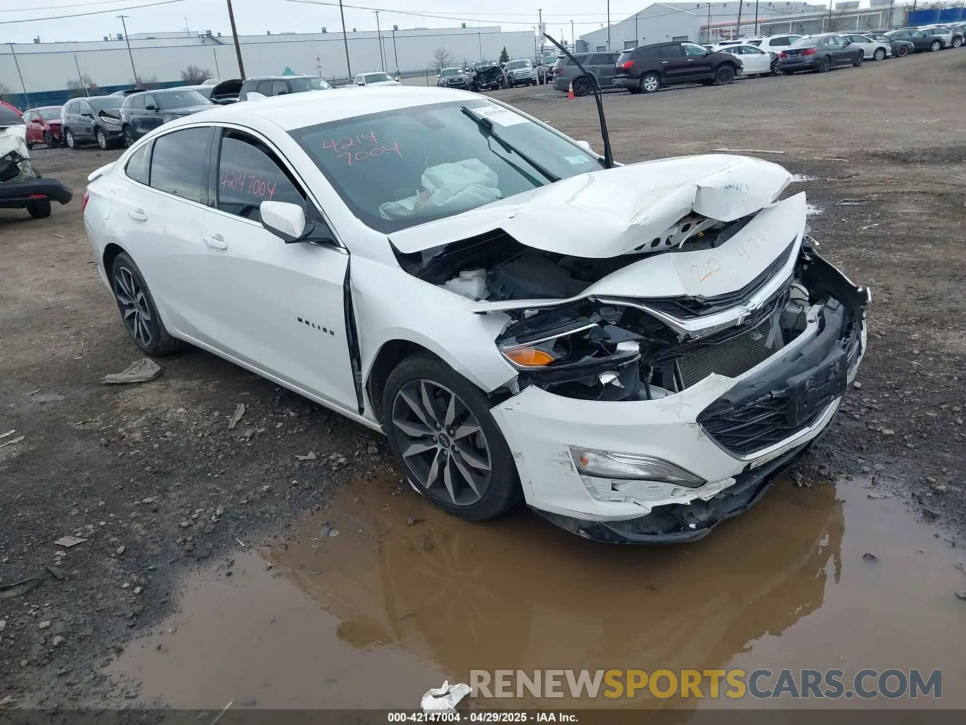 1 fotografías del automóvil dañado 1G1ZG5ST5LF139221 CHEVROLET MALIBU 2020