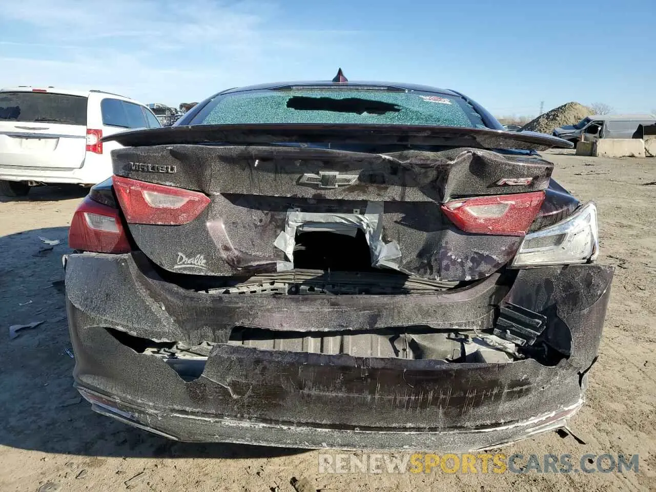 6 fotografías del automóvil dañado 1G1ZG5ST5LF151031 CHEVROLET MALIBU 2020