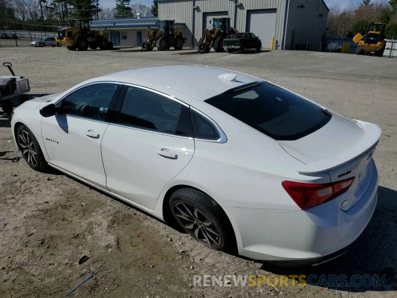 2 fotografías del automóvil dañado 1G1ZG5ST6LF116272 CHEVROLET MALIBU 2020