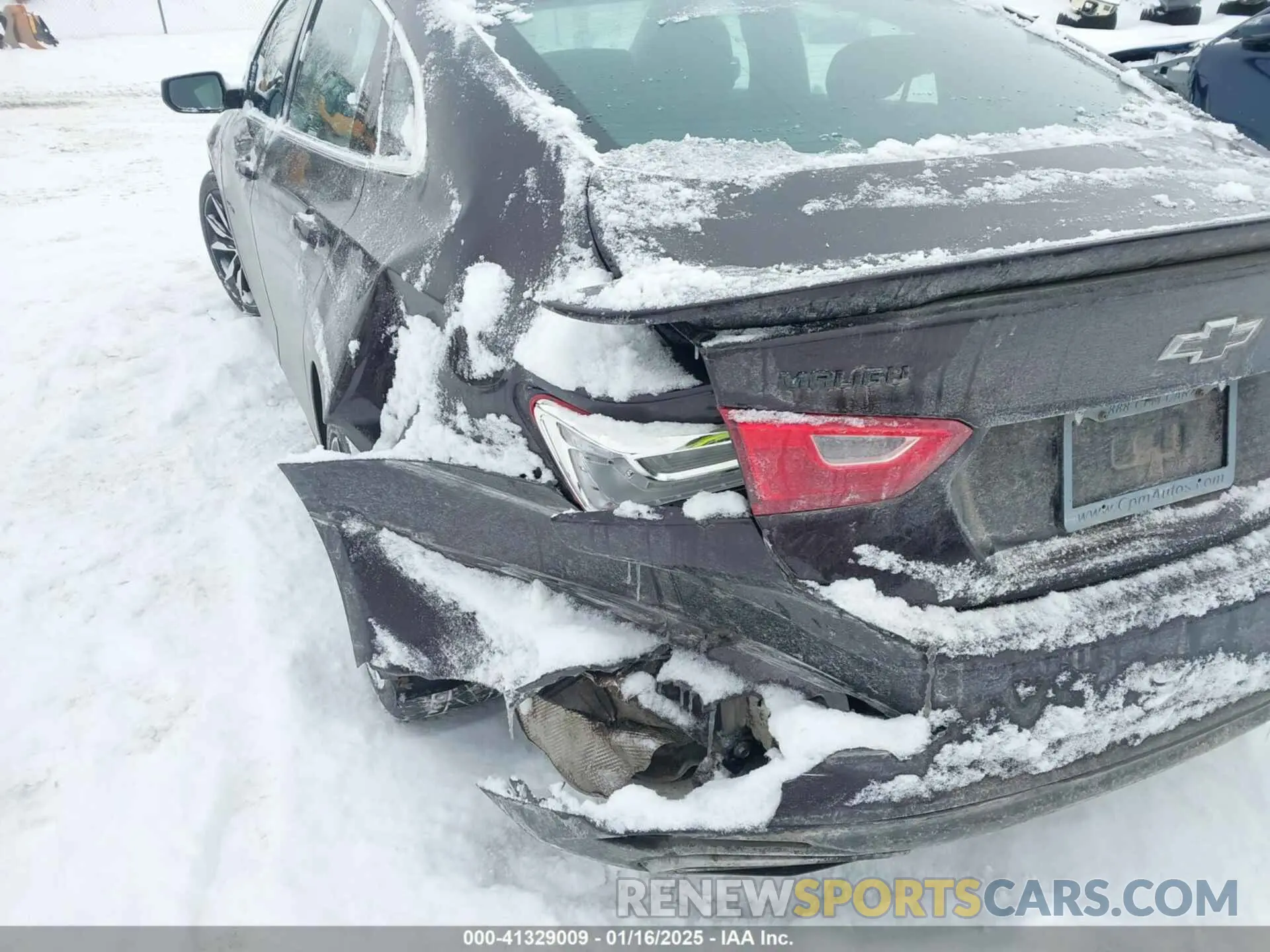 6 fotografías del automóvil dañado 1G1ZG5ST6LF137154 CHEVROLET MALIBU 2020