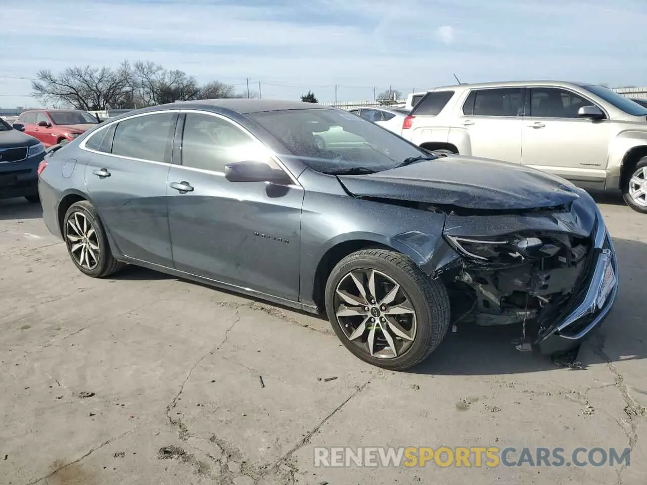 4 fotografías del automóvil dañado 1G1ZG5ST7LF057314 CHEVROLET MALIBU 2020