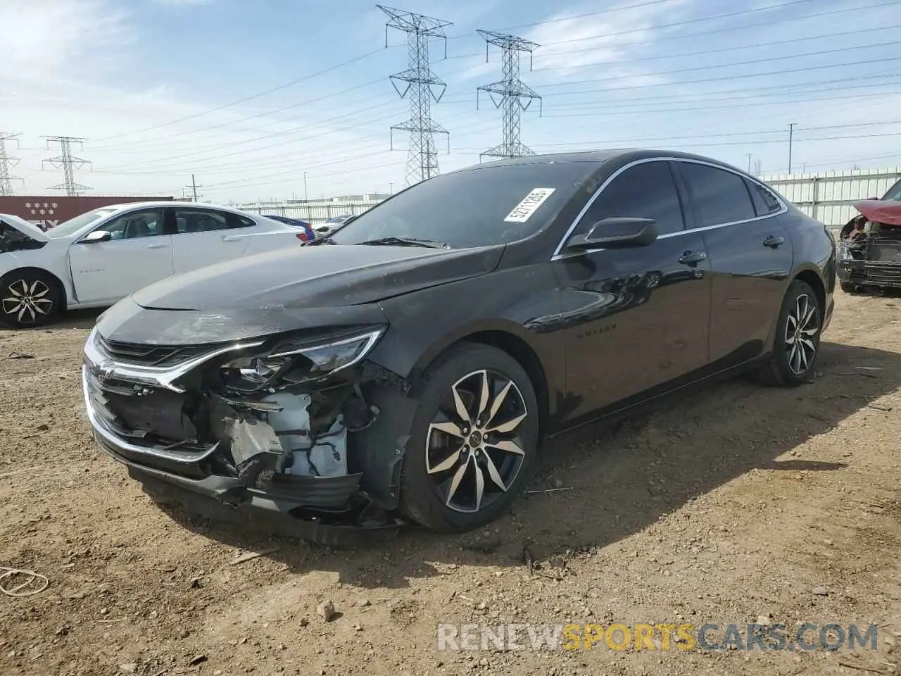 1 fotografías del automóvil dañado 1G1ZG5ST7LF089020 CHEVROLET MALIBU 2020