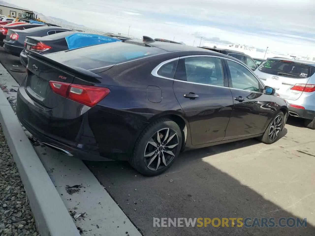 3 fotografías del automóvil dañado 1G1ZG5ST7LF150155 CHEVROLET MALIBU 2020