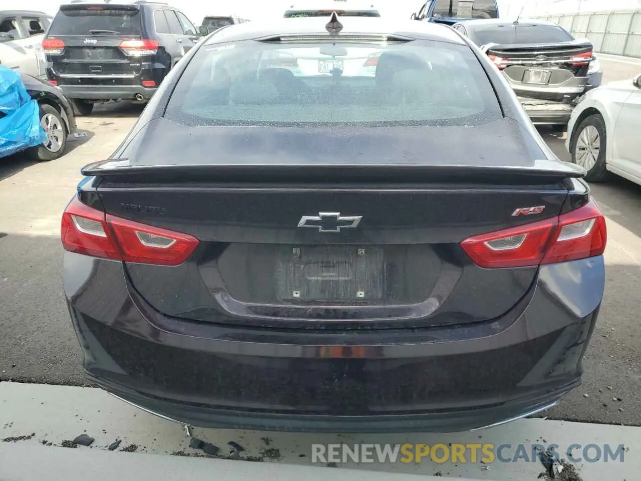 6 fotografías del automóvil dañado 1G1ZG5ST7LF150155 CHEVROLET MALIBU 2020