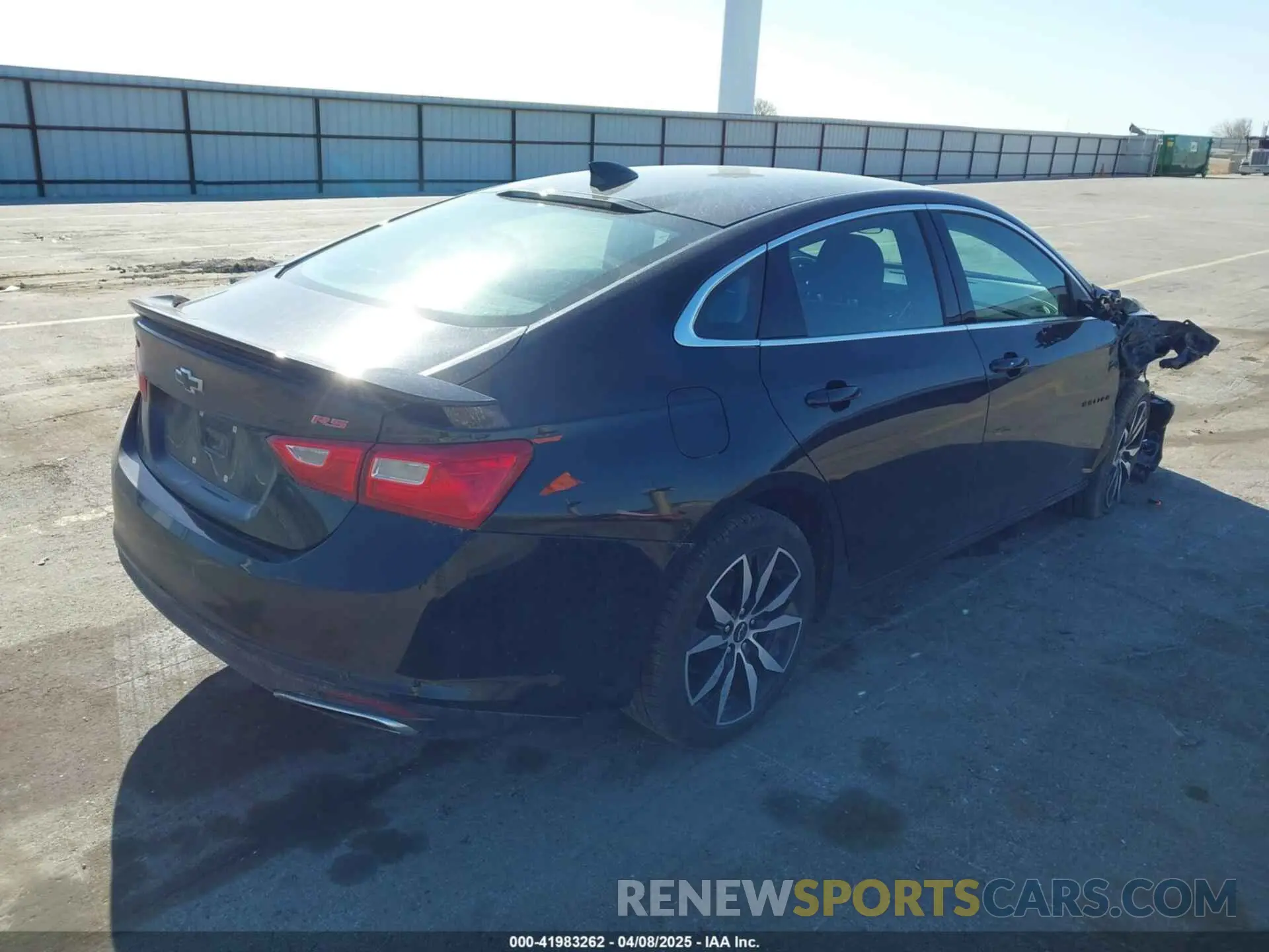 4 fotografías del automóvil dañado 1G1ZG5ST8LF131176 CHEVROLET MALIBU 2020