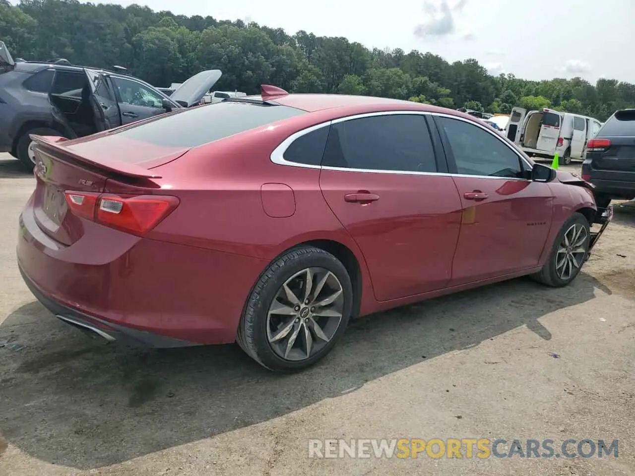3 fotografías del automóvil dañado 1G1ZG5STXLF047361 CHEVROLET MALIBU 2020