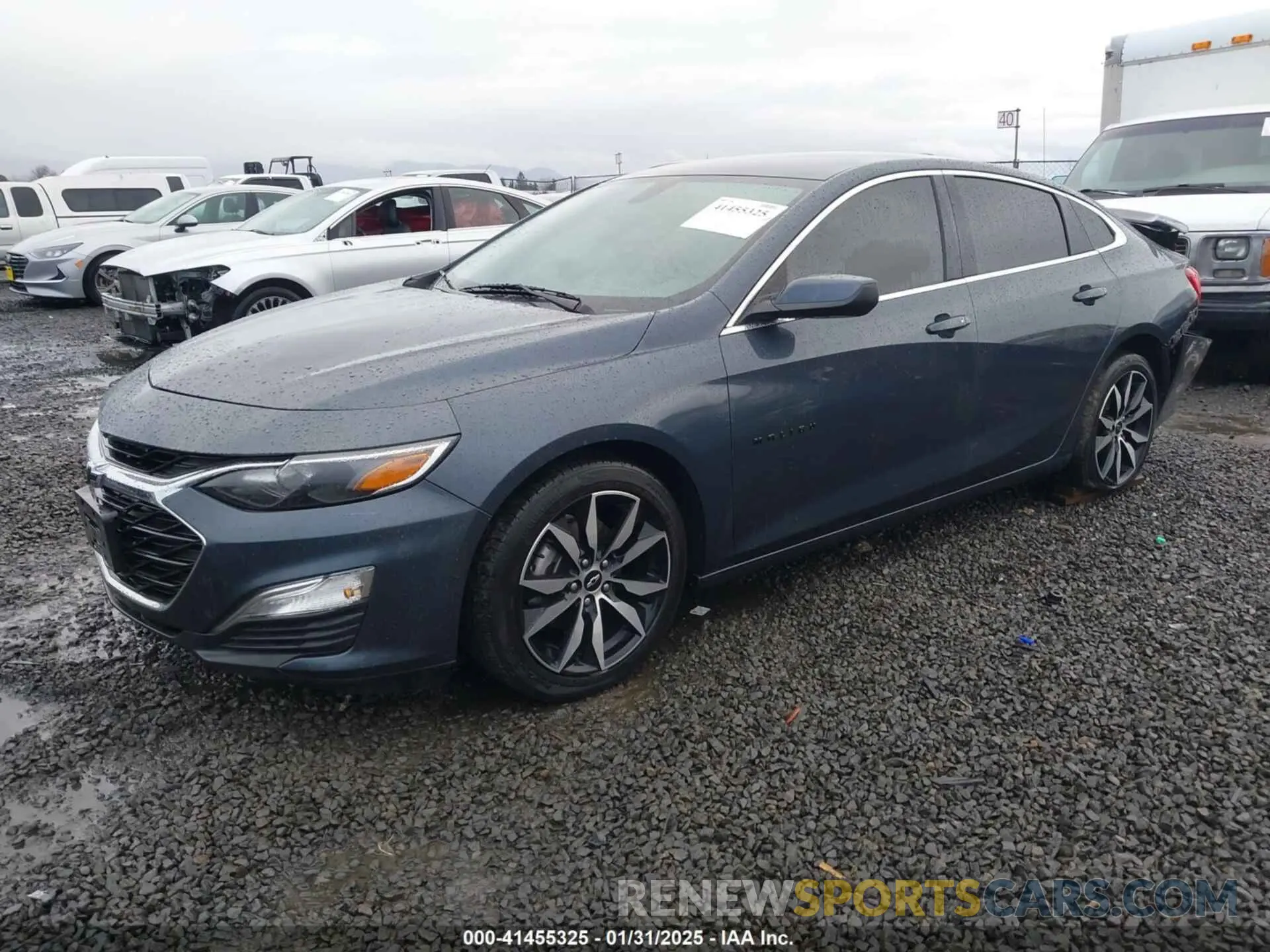 2 fotografías del automóvil dañado 1G1ZG5STXLF119191 CHEVROLET MALIBU 2020
