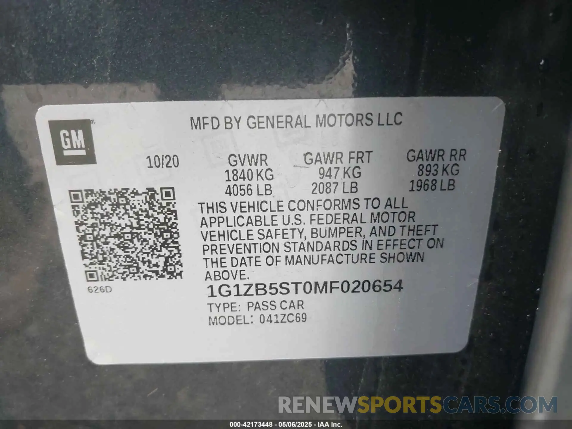 9 fotografías del automóvil dañado 1G1ZB5ST0MF020654 CHEVROLET MALIBU 2021