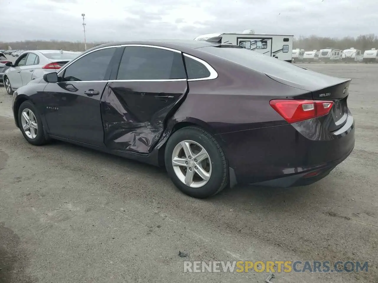2 fotografías del automóvil dañado 1G1ZB5ST0MF041827 CHEVROLET MALIBU 2021