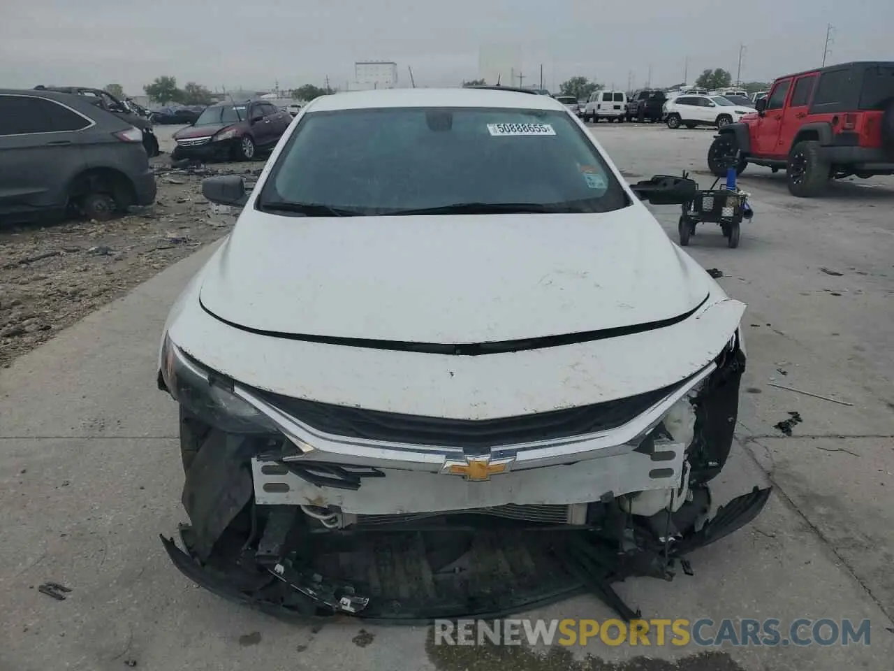 5 fotografías del automóvil dañado 1G1ZB5ST0MF061043 CHEVROLET MALIBU 2021
