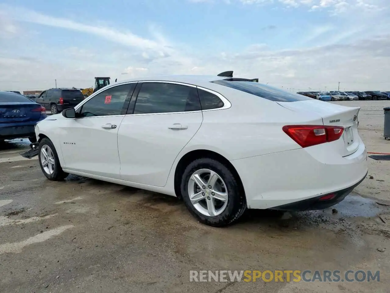2 fotografías del automóvil dañado 1G1ZB5ST0MF087304 CHEVROLET MALIBU 2021