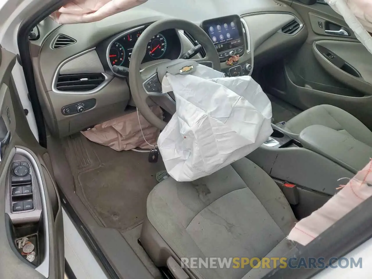 8 fotografías del automóvil dañado 1G1ZB5ST0MF087304 CHEVROLET MALIBU 2021