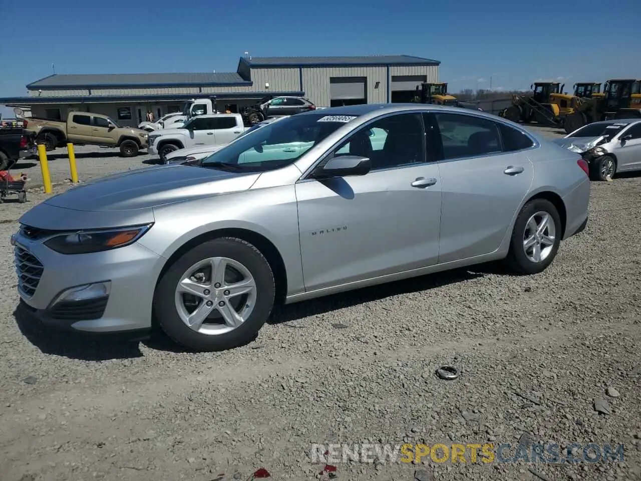 1 fotografías del automóvil dañado 1G1ZB5ST0MF088677 CHEVROLET MALIBU 2021
