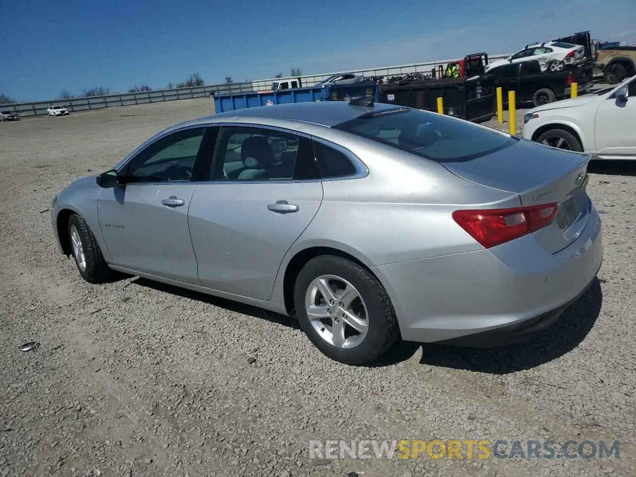 2 fotografías del automóvil dañado 1G1ZB5ST0MF088677 CHEVROLET MALIBU 2021