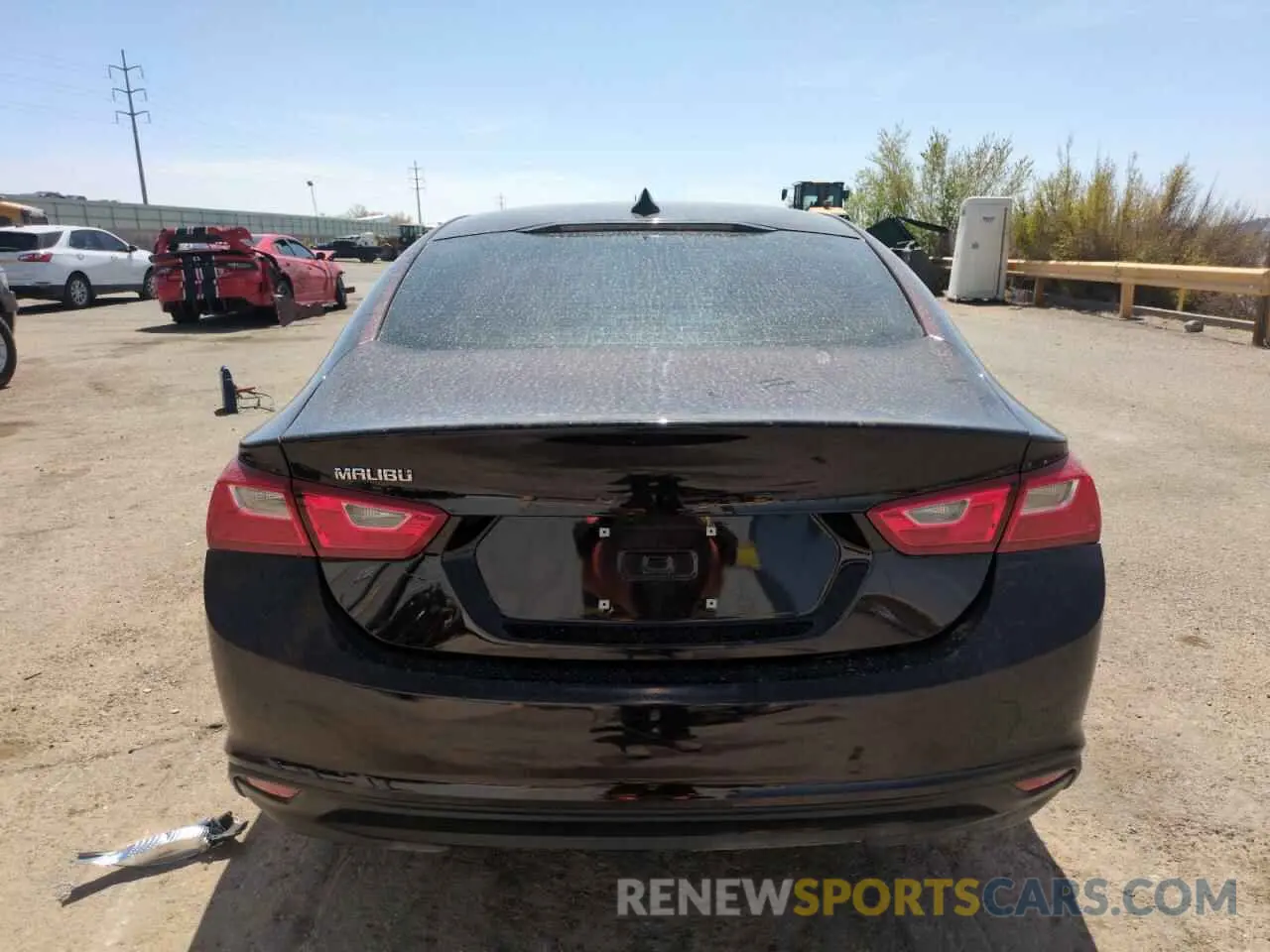 6 fotografías del automóvil dañado 1G1ZB5ST1MF025653 CHEVROLET MALIBU 2021