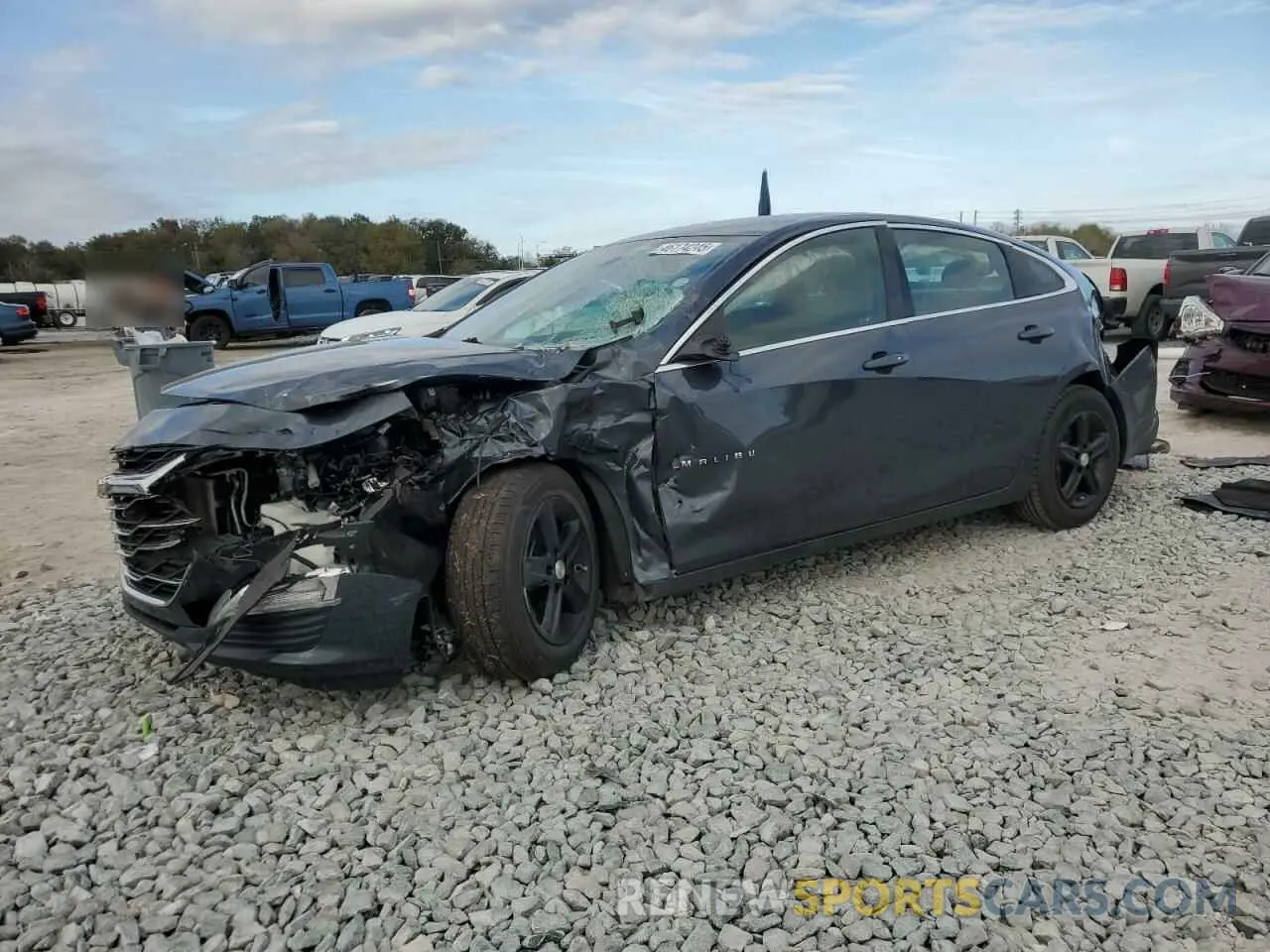 1 fotografías del automóvil dañado 1G1ZB5ST1MF040122 CHEVROLET MALIBU 2021