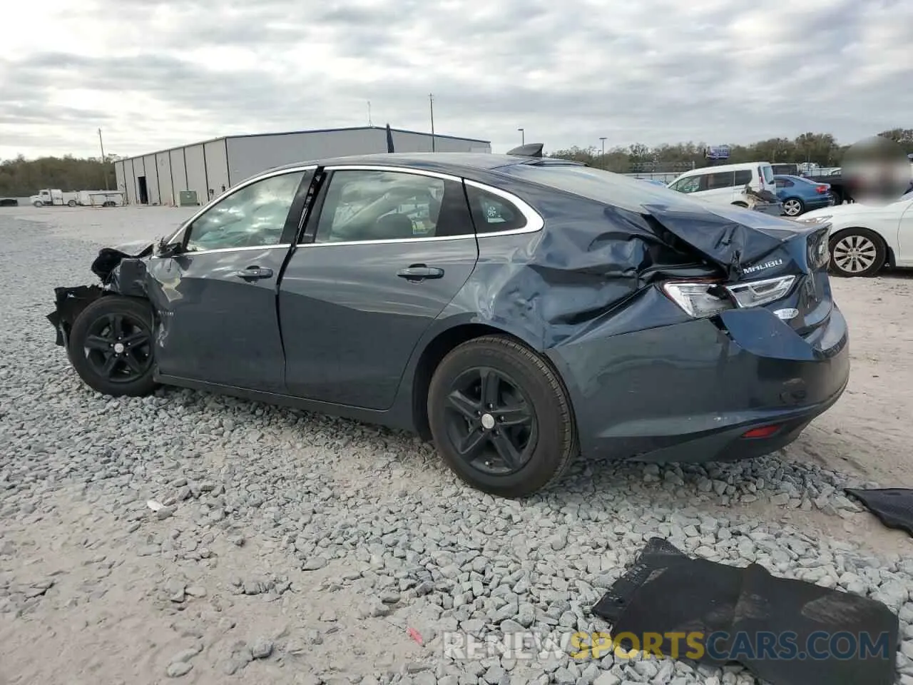 2 fotografías del automóvil dañado 1G1ZB5ST1MF040122 CHEVROLET MALIBU 2021